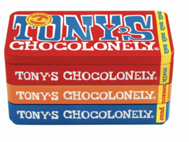 *Tony's Chocolony stapelblik 3 repen