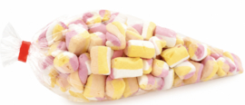 Grote puntzak Twist zachte marshmallows