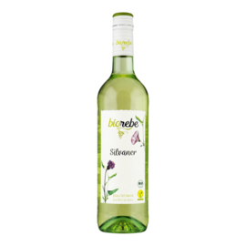 Wijn Wit BIOREBE Silvaner QBA halbtrocken (Duitsland)