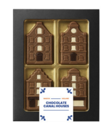 Grachtenpandjes Melk Chocolade (4 stuks)