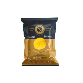 *Fox Vintage Potatoes Chips Zeezout 120 gram