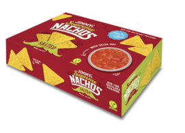 Jimmy's Supreme Salted Nacho's met Salsa Tomato Dip