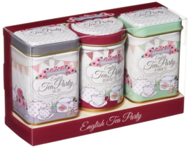 New English Tea Mini Party  3 x 25 gram in Blik