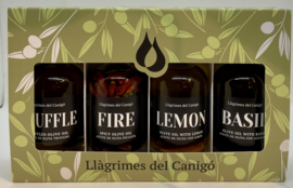Cadeau Pakket 4 x 100 ml. Spaanse Olijfolie