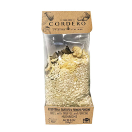 Cordero Risotto met Truffel en Cepes