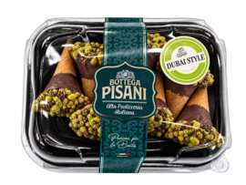 Cannoli Vers in Hoorntje - Conetti Pistache Dubai Stijl (7 stuks)