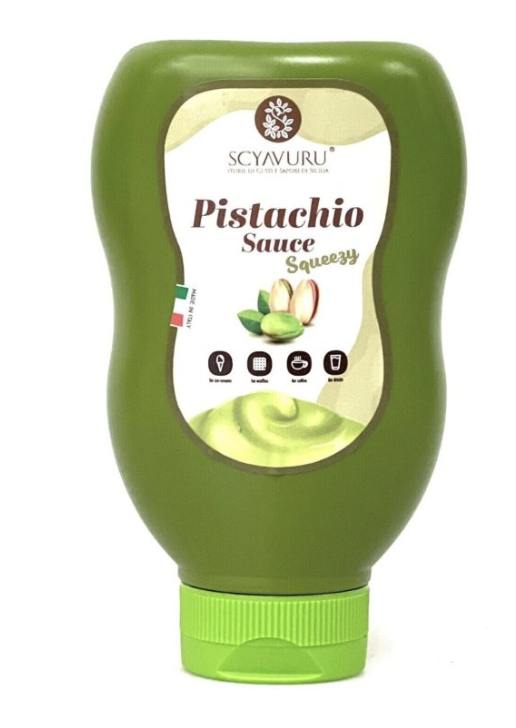 Scyavuru Pistacchio Creme in handige Doseer Tube 250 gram