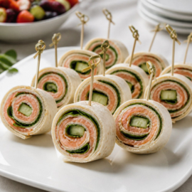 RECEPT: Hapje: Wraprolletjes met La Belle-Iloise Crème van Zalm in de Dragon
