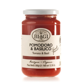 Biagi BIO Pomodori & Basilicum Pasta saus