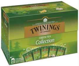 Twinings Thee Green Collection 20 stuks (groen)