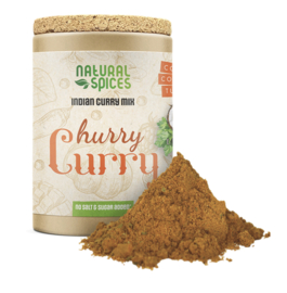 Natural Spices Hurry Curry Kruiden (Zoutloos)