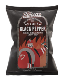 The Serras Griekse Chips Sea Salt & Black Pepper