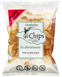 *Hoeksche Chips Zwarte Peper DOOS 10 zakken