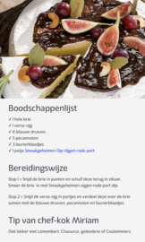 SMAAKGeheimen MINI Dip Vijgen Rode Port