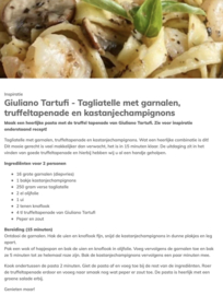 Giuliano Tartufi  Zwarte truffelsaus / Tapenade  (5% truffel)