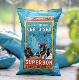 *Superbon Chips Cretan Herb 135 gram