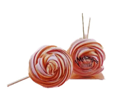 (Datum Advies Maart 2024) Meringue Sisters Lolly Rose 2 st.