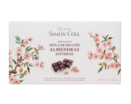 Simon Coll Pure Chocolade 50% met Amandelen