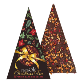 *CacaOh! Kerstboom Puur Amandel Framboos