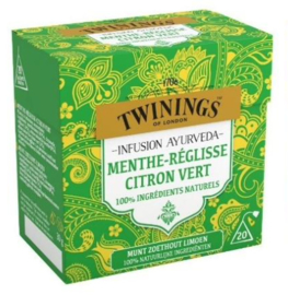 Twinings Thee Ayurveda Munt Zoethout Limoen