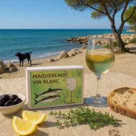 Makreel in Witte Wijn