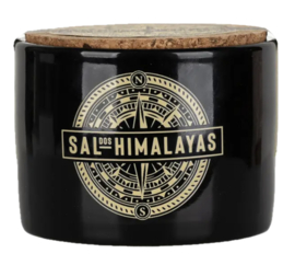 Fleur de Sel – Zout Zwart Himalaya in Keramieke pot