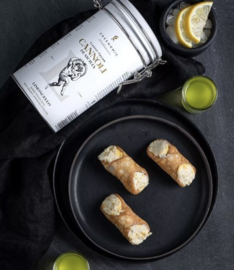Greenomic Blik met Siciliaanse Cannoli met Limoncello