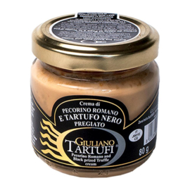 Giuliano Tartufi Pecorino Cremé met Zwarte Truffel.