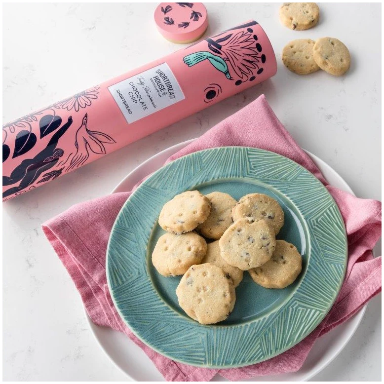 Shortbread Chocolate Chips Blik XL (32 cm hoog)