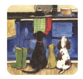 Alex Clark Onderzetter Hotdogs Honden (PER STUK)