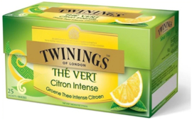 Twinings Thee Green Lemon 25 st. (groen)