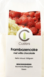 Custers Frambozencake 500 gram