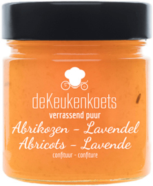 Keukenkoets Abrikozen 70%  met Lavendel