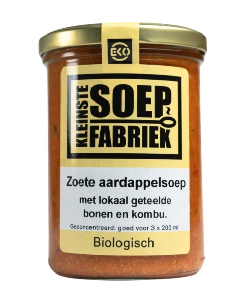 Kleinste Soepfabriek Zoete Aardappelsoep