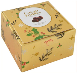 Chocolade Truffels Naturel Mathez Goud in MINI Doosje