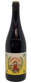 Etiket: Proficiat Dubbel 7,5%  (Grote fles 0,75 cl)