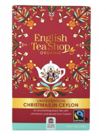 English Tea Shop Christmas in Ceylon 20 zakjes