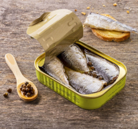 La Belle-Iloise Sardines met Groene Pepertjes