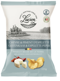 *Lucien Chips Classic Goat cheese & Espelette  Pepper