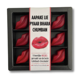 Kusjes: Aapake Lie Pyaar Bhara Chumban (Melk Callebaut Chocolade)