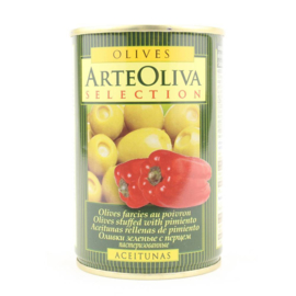 Arte Oliva Olijven met Paprika 300 gram