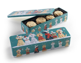 Farmhouse - Christmas Dog - blik met Lemon / Orange Koekjes