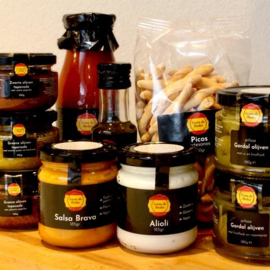 Serra de Rodes Zwarte Olijven Tapenade Zoet Paprika