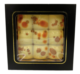 Chocolate Square Witte Caramel Biscotto