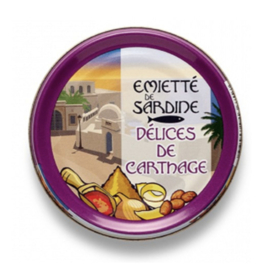 La Belle-Iloise Emietté van Sardines  Délices de Carthage