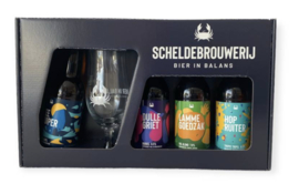 Scheldebrouwerij - Giftpack Balans 4 x 30 cl. + Glas (NIET ONLINE)