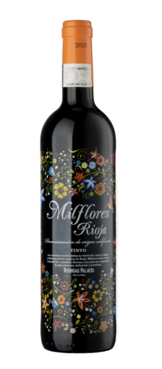 Wijn Rood Palacio Milflores Rioja Tempranillo Tinto (Italië)