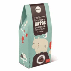 *BARÚ Gourmet Hippo Dark Chocolate & Sea Salt