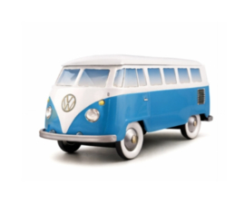 Volkswagen Combi Blauw (vul zelf met 6 stuks Cannoli)