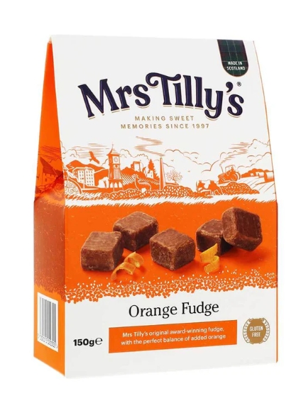 Mrs Tilly's Sinaasappel Fudge